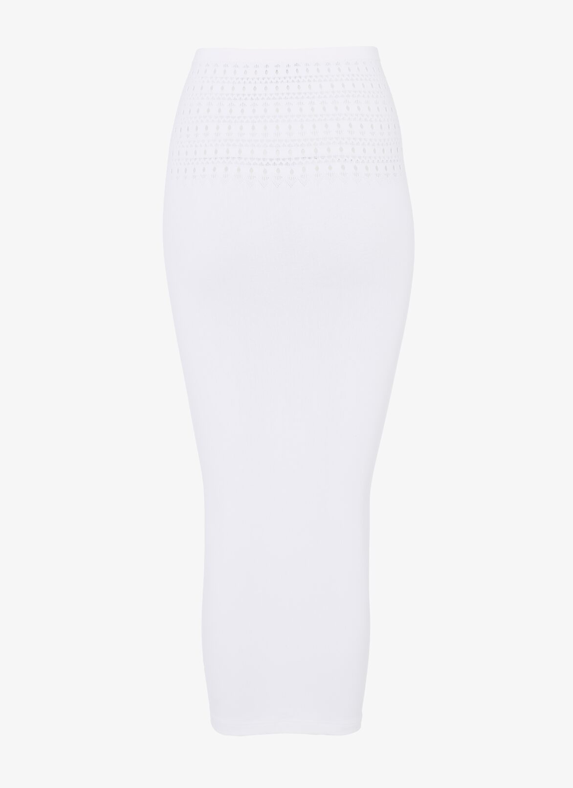 SEAMLESS SWIMMING TUBE SKIRT ALAÏA OPTIC WHITE SEAMLESS SWIMMING TUBE SKIRT